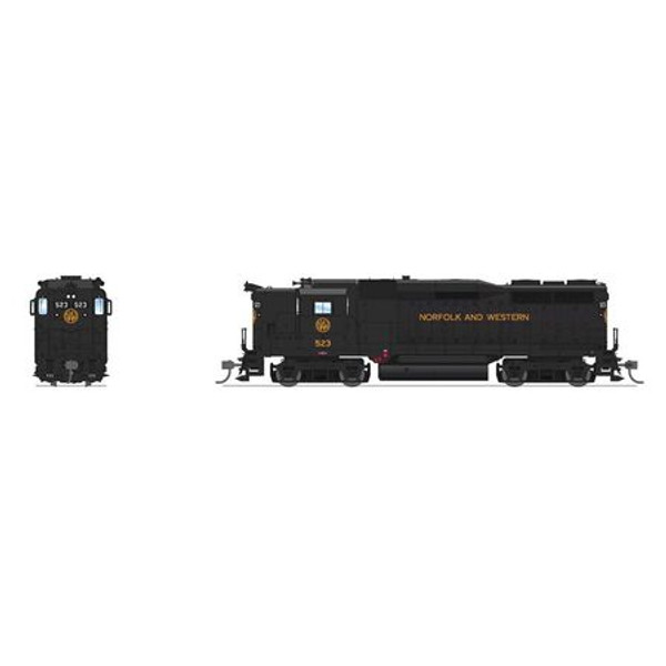 HO EMD GP30 Locomotive, As-Delivered, Paragon4, N&W 523