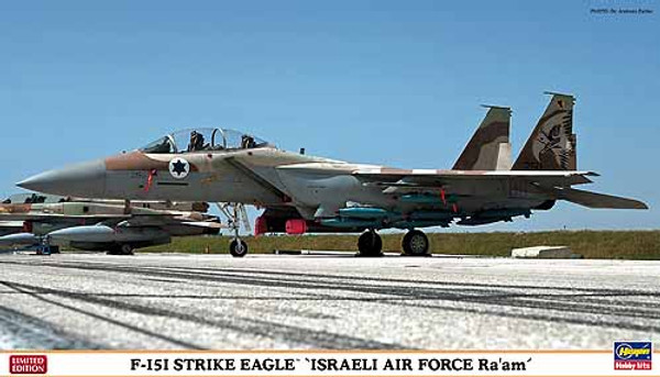 Hasegawa 01950 F-15I STRIKE EAGLE "ISRAELI AIR FORCE Ra'am"