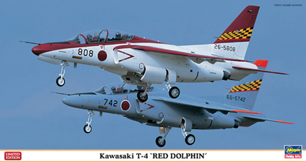 Hasegawa 07380 1/48 Kawasaki T-4 Red Dolphin