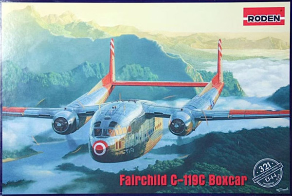 1/144 Fairchild C119C Boxcar USAF Transport Aircraft