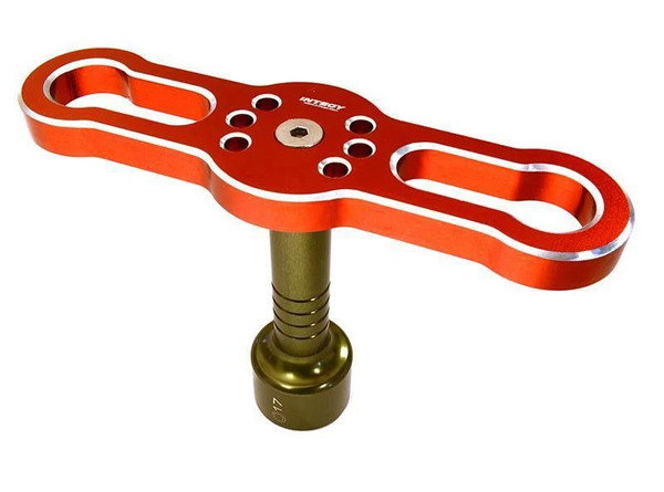 Integy Hex Socket Wrench for 17mm Hex Wheel Nut C28125RED