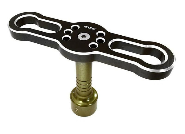 Integy Hex Socket Wrench for 17mm Hex Wheel Nut C28125BLACK