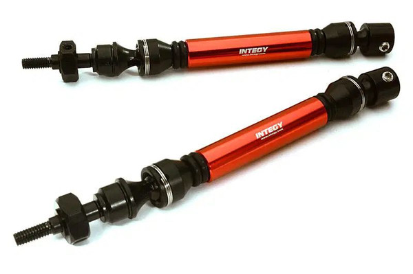 HD Steel Front Universal Drive Shaft (2) for Traxxas 1/10 Slash & Stampede 4X4 C28209RED