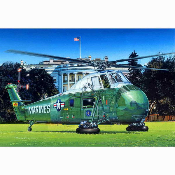 Trumpeter 02885 1/48 VH34D Helicopter Marine One