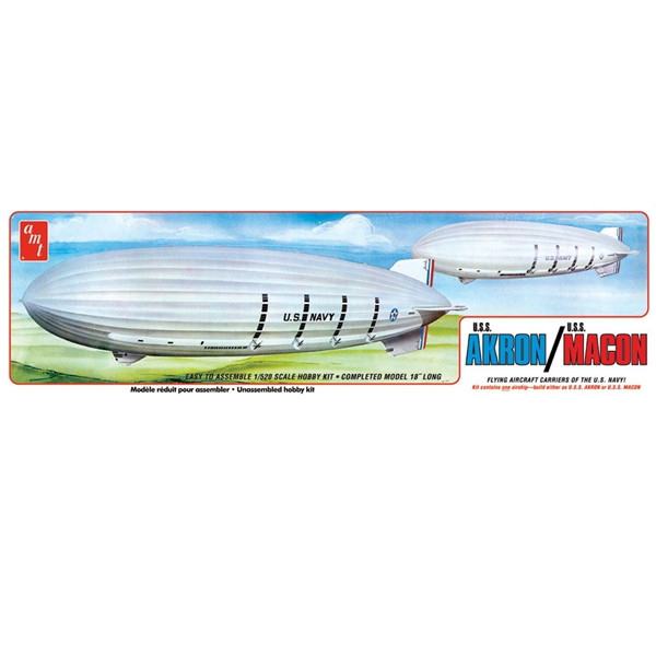 U.S.S. Akron U.S.S. Macon 1/520 Scale Model Kit