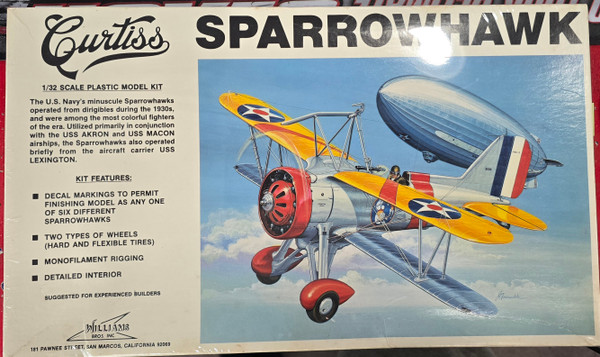 Curtiss Sparrowhawk 1/32 Model Kit