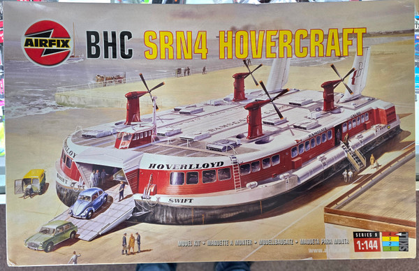 Airfix BHC SR.N4 Hovercraft Vintage Scale 1/144 model kit Series 9