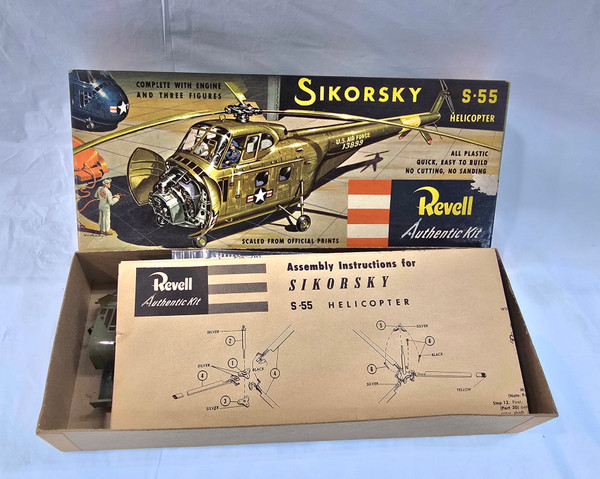 Revell Kit Sikorsky S-55 Helicopter