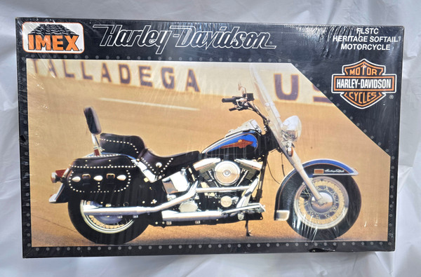 IMEX FLSTC Heritage Softail Motorcycle 1:9 Scale Model Kit
