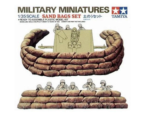 1/35 Sand Bag Model Set
