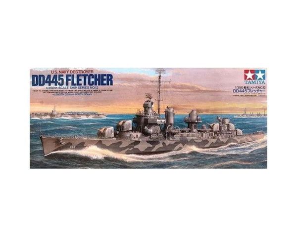 1/350 US Navy DD445 Fletcher