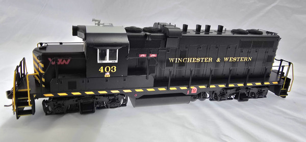HO GP10 Paducah Locomotive w/Ditchlights- Winchester & Western