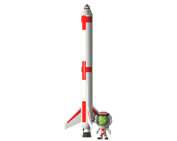 Estes Kerbal & Jeb Model Rocket Kit (19.3"/49cm)