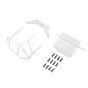 Rear Bumper Set, White: 22S DLM