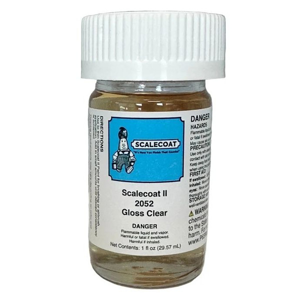 Scalecoat II Gloss Clear Coat 1oz