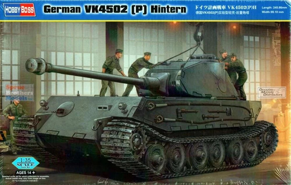 Hobby Boss 82445 1/35 German VK4502 (P) Hintern (Rearward turret version)