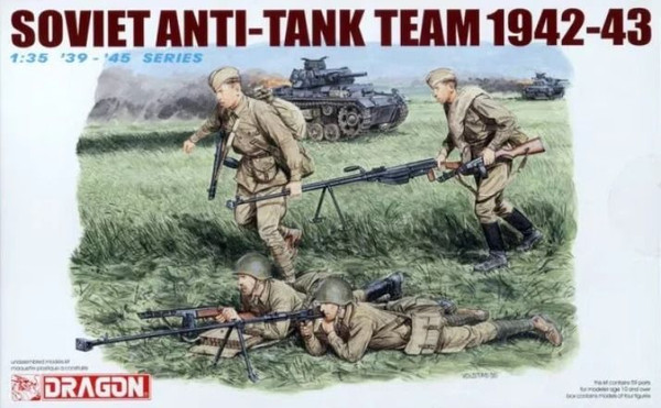 Dragon 1/35 Russian Soviet Anti-Tank Team
