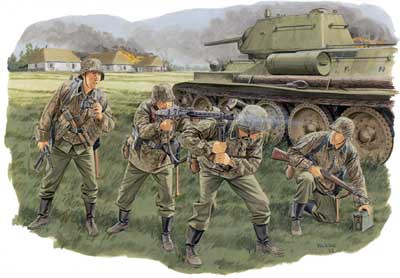 Dragon 1:35 Panzergrendaziers LAH Division Kursk 1943 Figure Set