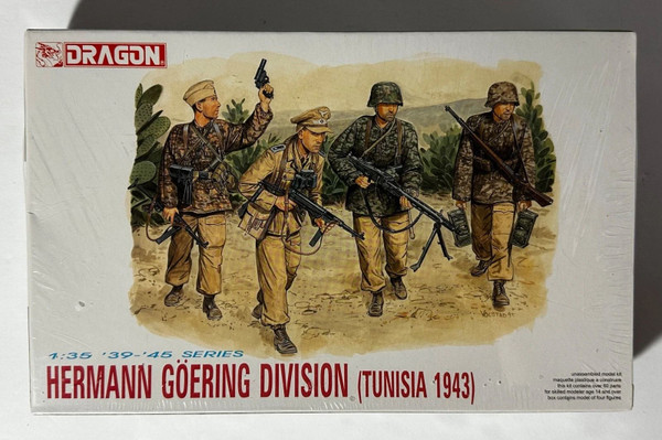 Dragon 1:35 Hermann Goering Division (Tunisia 1943) Figure Set