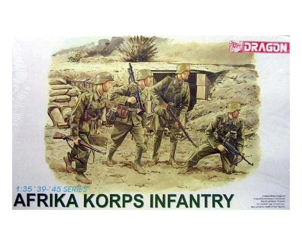 Dragon 1/35 German Africa Korps Infantry 6138