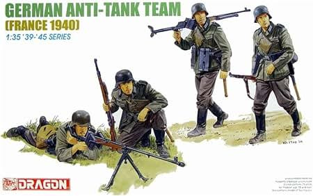Dragon 1/35 German Anti-Tank Team (France 1940) 6196