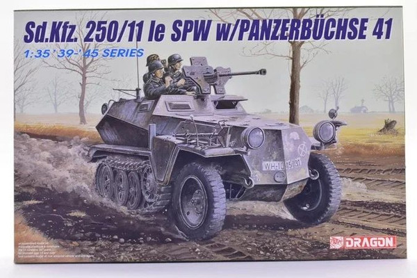 DRAGON 1:35 Sd.Kfz. 250/11 le SPW with 2.8 cm s.Pz.B. 41 1939–45