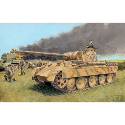 Dragon 1:35 Sd.Kfz.171 Panther D, 52nd Battalion, Panzer Regiment 39 (Kursk Offensive, July 1943)