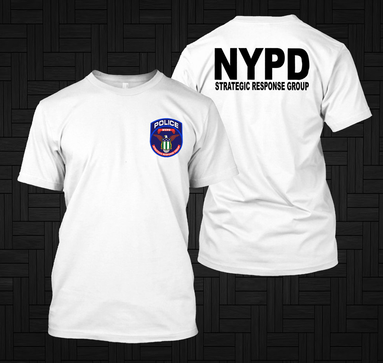 NYPD Strategic Response Group New York Police Department US United States  Special Force - Unisex T-Shirt Tee Size S-5XL