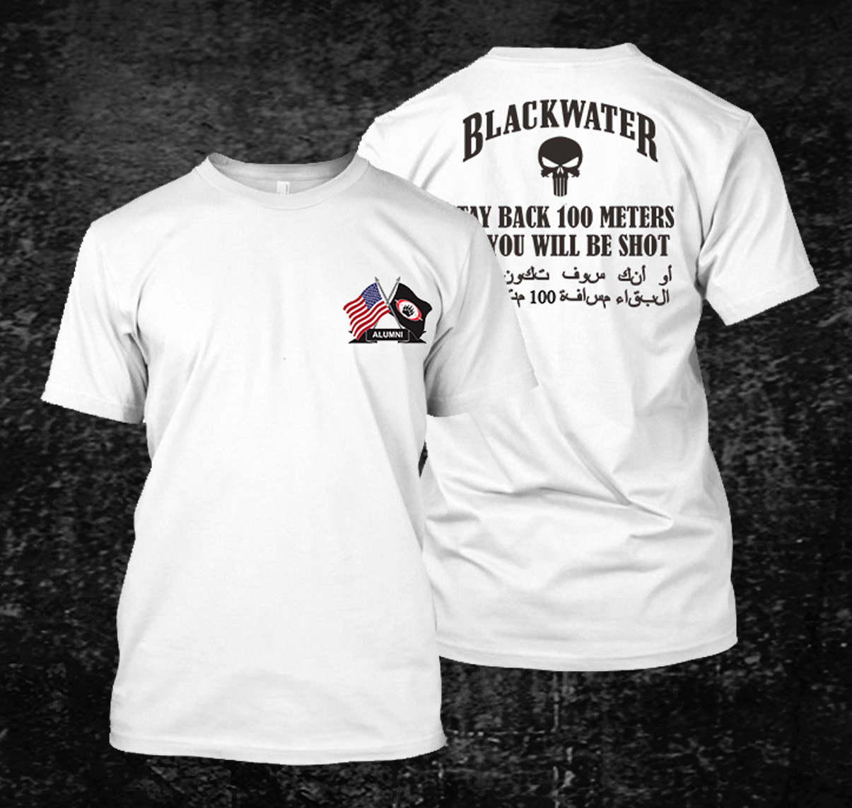 BLACKWATER T-Shirt, Blackwater Alumni 