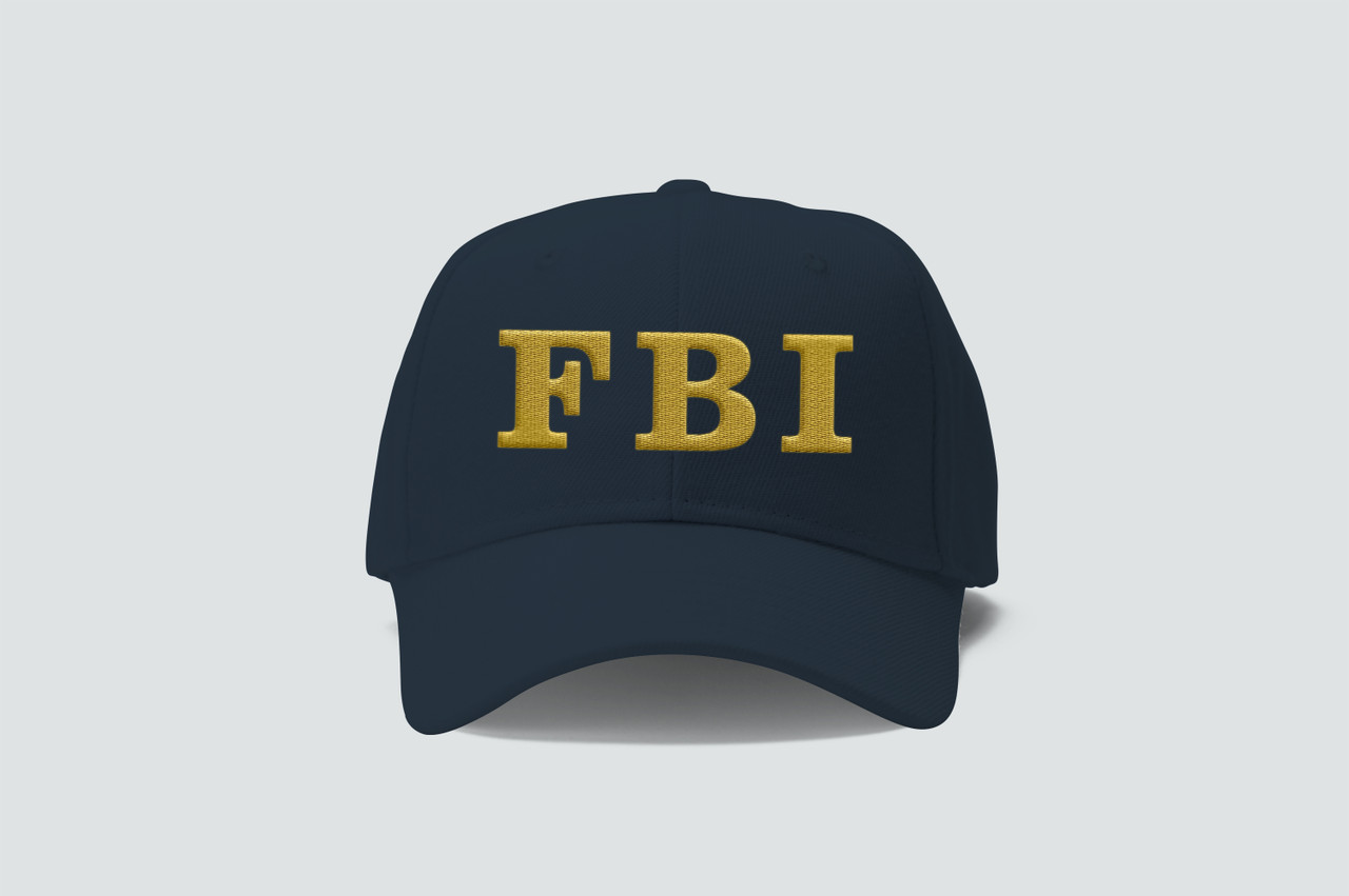 FBI Hat, FBI Federal Bureau of 