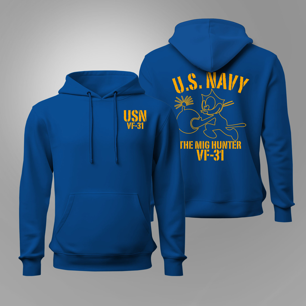 VF-31 Tomcatters Hoodie | US Navy Squadron Gear