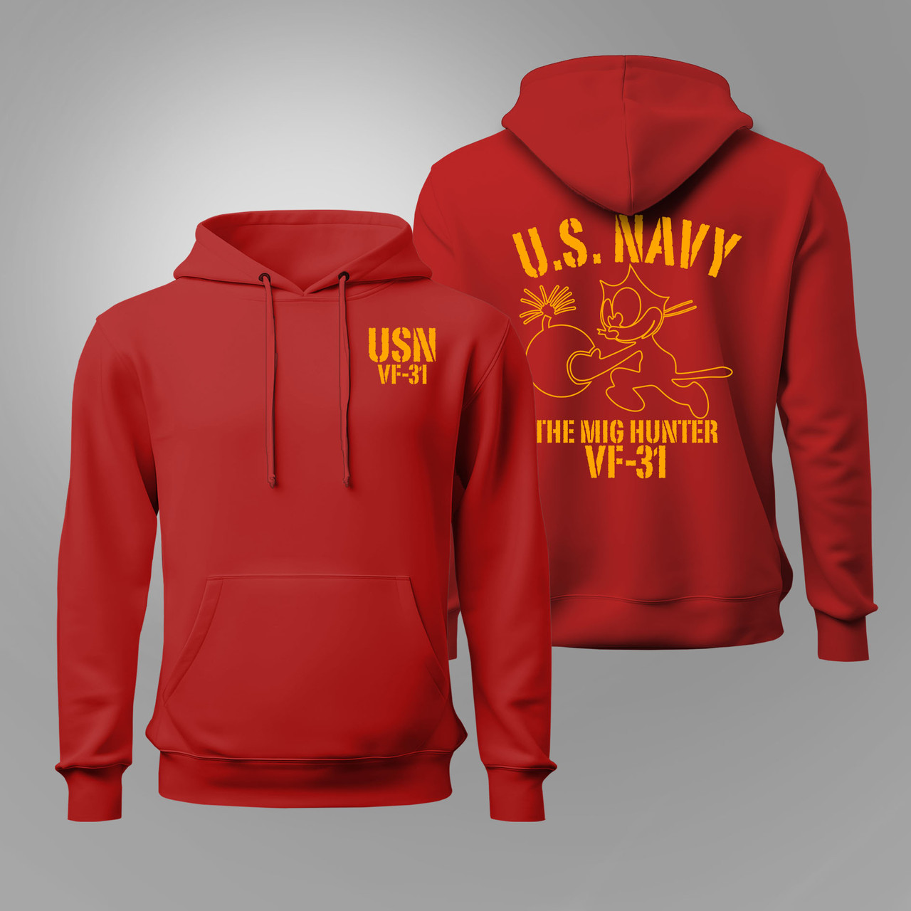 VF-31 Tomcatters Hoodie | US Navy Squadron Gear