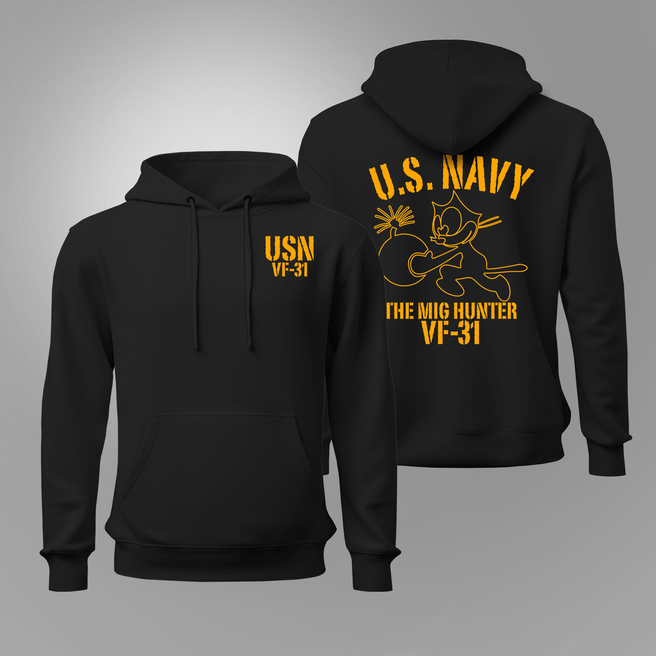 VF-31 Tomcatters Hoodie | US Navy Squadron Gear
