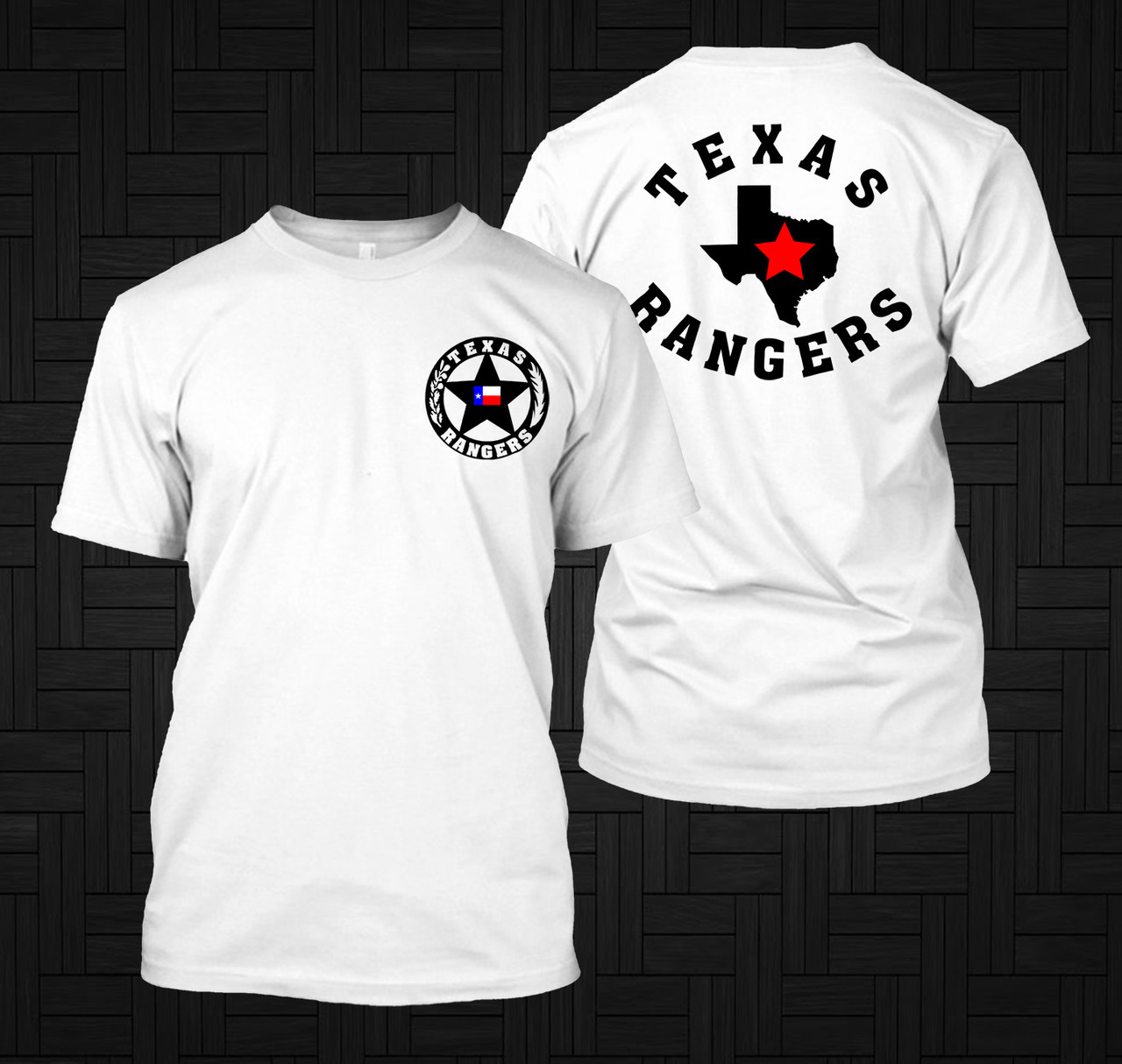 TEXAS RANGERS Division TxDPS Police Department SWAT - Custom T-Shirt Tee  Size S-5XL