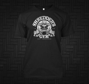 Shredder's Gym Black T Shirt Shredder's Gym Black T Shirt