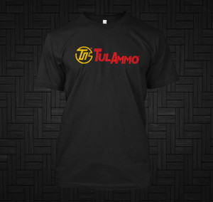 Tulammo Gun Ammunition Hunting Shooting Tula Ammo Bullet Black T-shirt Tulammo Gun Ammunition Hunting Shooting Tula Ammo Bullet Black T-shirt
