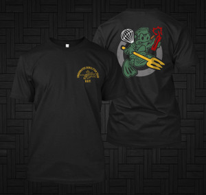 NEW UDT Underwater Demolition Team Frogmen Black T - SHIRT NEW UDT Underwater Demolition Team Frogmen Black T - SHIRT