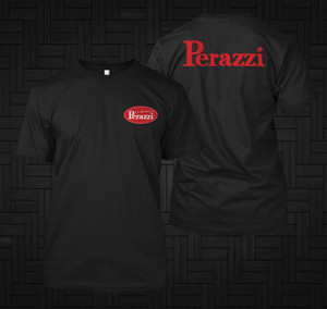 PERAZZI Ammunition Guns Firearms Logo Black T-Shirt PERAZZI Ammunition Guns Firearms Logo Black T-Shirt