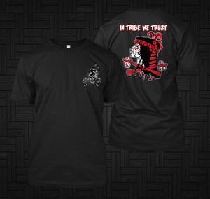 Navy SEALS The Tribe Red Squadron Black T-SHIRT Navy SEALS The Tribe Red Squadron Black T-SHIRT