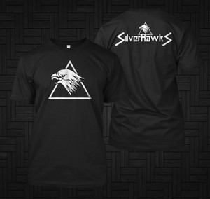 Silverhawks Quicksilver Retro Classic Nostalgia Cartoon Tv Series Black T-shirt Silverhawks Quicksilver Retro Classic Nostalgia Cartoon Tv Series Black T-shirt