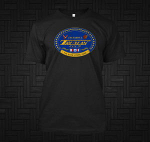 USS Harry S. Truman (CVN-75) The Buck Stops Here Black T-Shirt USS Harry S. Truman (CVN-75) The Buck Stops Here Black T-Shirt
