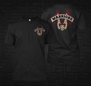 WARRIORS INSPIRED BY THE WARRIORS 1979 Black T-Shirt WARRIORS INSPIRED BY THE WARRIORS 1979 Black T-Shirt