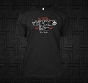 ANTONIO BAY INSPIRED BY THE FOG (1980) Black Shirt ANTONIO BAY INSPIRED BY THE FOG (1980) Black Shirt