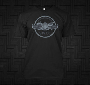 Special Warfare Combatant craft Crewmen black T-Shirt Special Warfare Combatant craft Crewmen black T-Shirt