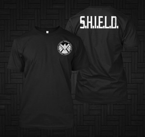 Agents of S.H.I.E.L.D. inspired Movie Black T-Shirt Agents of S.H.I.E.L.D. inspired Movie Black T-Shirt
