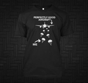 Parachute Regiment Paratrooper Black T-Shirt Parachute Regiment Paratrooper Black T-Shirt