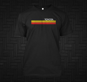 Toyota Racing Color Black T-Shirt Toyota Racing Color Black T-Shirt