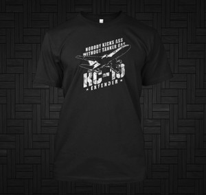 KC-10 Extender USAF Military Aviation Black T-Shirt KC-10 Extender USAF Military Aviation Black T-Shirt