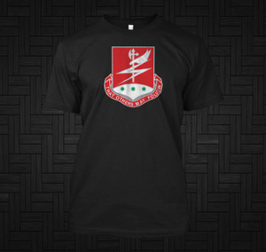 US Army 127th Engineer Battalion Black Shirt US Army 127th Engineer Battalion Black Shirt
