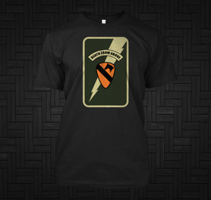 Air Cavalry Death from above black Shirt Air Cavalry Death from above black Shirt